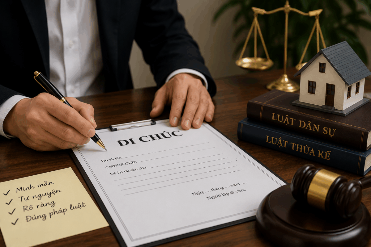 Những lưu ý quan trọng khi lập di chúc để tránh tranh chấp thừa kế