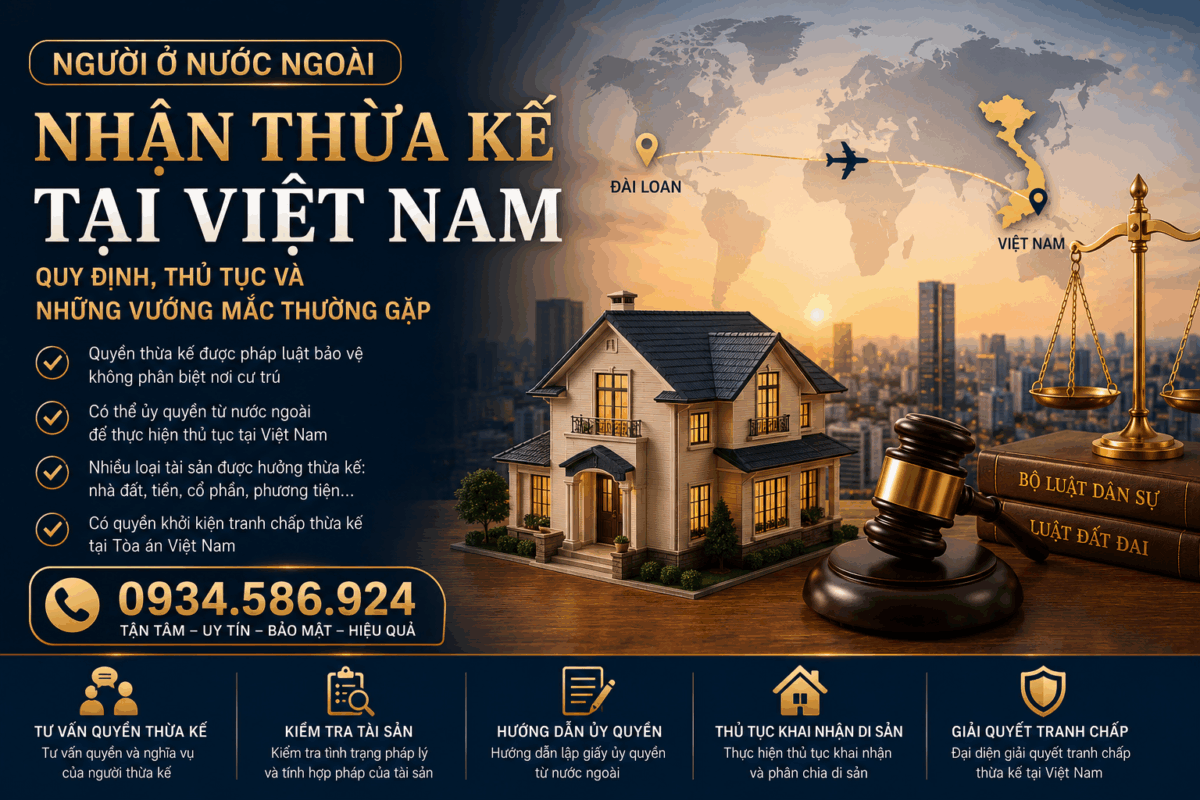 Người ở nước ngoài nhận thừa kế tại Việt Nam